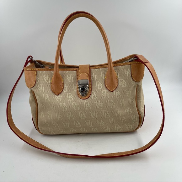 Dooney & Bourke Classic Monogram Shoulder Bag with Removable Long Strap - Picture 2 of 14